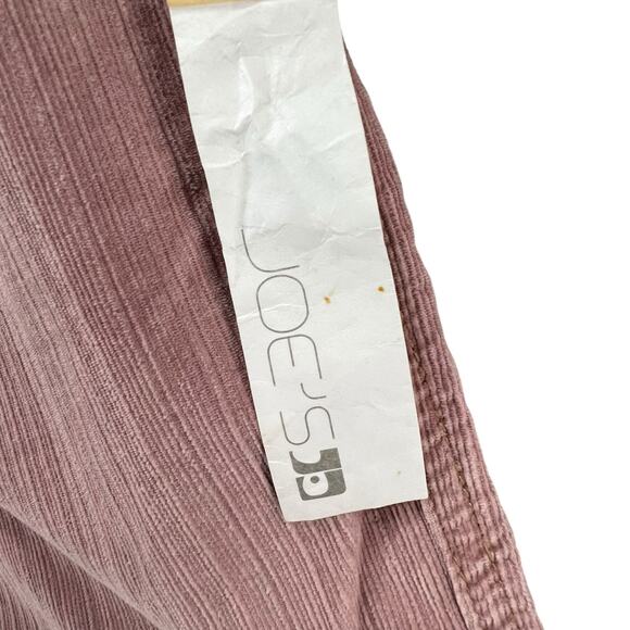 Joes Jeans The Lover Corduroy Pants Womens 25 Mauve Pink Flare Low Rise Boho Y2K - Picture 11 of 16
